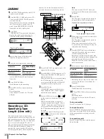 Preview for 17 page of Sony MHC-771 - Mini Hi-fi Component System Operating Instructions Manual