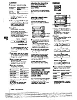 Предварительный просмотр 14 страницы Sony MHC-7900 Operating Instructions Manual