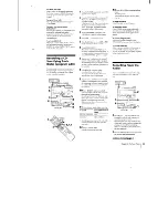 Preview for 17 page of Sony MHC-991AV Operating Instructions Manual