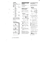 Preview for 20 page of Sony MHC-991AV Operating Instructions Manual