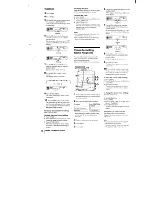 Предварительный просмотр 26 страницы Sony MHC-991AV Operating Instructions Manual