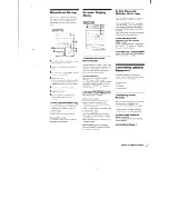 Предварительный просмотр 27 страницы Sony MHC-991AV Operating Instructions Manual