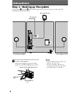 Preview for 4 page of Sony MHC-BX3 Operating Instructions Manual