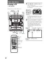 Preview for 10 page of Sony MHC-BX3 Operating Instructions Manual