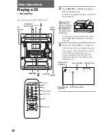 Предварительный просмотр 10 страницы Sony MHC-BX3 Operating Instructions Manual