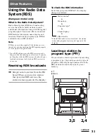 Предварительный просмотр 31 страницы Sony MHC-BX3 Operating Instructions Manual