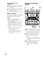 Предварительный просмотр 34 страницы Sony MHC-BX3 Operating Instructions Manual