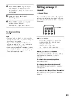 Preview for 35 page of Sony MHC-BX3 Operating Instructions Manual