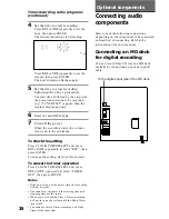 Предварительный просмотр 38 страницы Sony MHC-BX3 Operating Instructions Manual