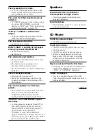 Preview for 43 page of Sony MHC-BX3 Operating Instructions Manual