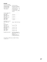 Preview for 47 page of Sony MHC-BX3 Operating Instructions Manual