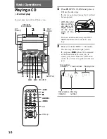 Preview for 10 page of Sony MHC-BX5 Operating Instructions Manual