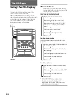 Preview for 18 page of Sony MHC-BX5 Operating Instructions Manual