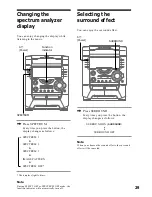 Preview for 29 page of Sony MHC-BX5 Operating Instructions Manual