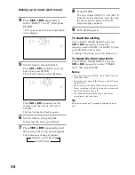 Preview for 36 page of Sony MHC-BX5 Operating Instructions Manual