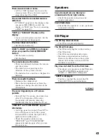 Preview for 43 page of Sony MHC-BX5 Operating Instructions Manual