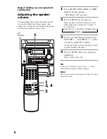 Preview for 8 page of Sony MHC-BX6AV Operating Instructions Manual