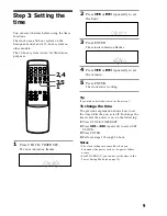 Предварительный просмотр 9 страницы Sony MHC-BX6AV Operating Instructions Manual