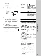 Предварительный просмотр 19 страницы Sony MHC-BX6AV Operating Instructions Manual