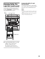 Preview for 31 page of Sony MHC-BX6AV Operating Instructions Manual