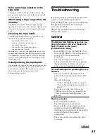 Preview for 43 page of Sony MHC-BX6AV Operating Instructions Manual