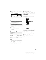 Предварительный просмотр 17 страницы Sony MHC-C20 Operating Instructions Manual