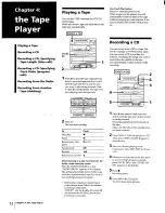 Preview for 12 page of Sony MHC-C305 Operating Instructions Manual