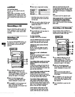 Preview for 14 page of Sony MHC-C33 Operating Instructions Manual