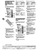 Preview for 16 page of Sony MHC-C33 Operating Instructions Manual