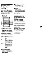 Предварительный просмотр 17 страницы Sony MHC-C33 Operating Instructions Manual