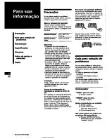 Предварительный просмотр 98 страницы Sony MHC-C33 Operating Instructions Manual