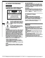 Preview for 2 page of Sony MHC-C55 Operating Instructions Manual