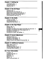 Preview for 3 page of Sony MHC-C55 Operating Instructions Manual