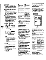 Preview for 10 page of Sony MHC-C55 Operating Instructions Manual