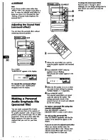 Preview for 20 page of Sony MHC-C55 Operating Instructions Manual