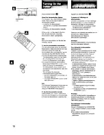 Предварительный просмотр 16 страницы Sony MHC-C70 Operating Instructions Manual