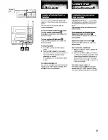 Preview for 21 page of Sony MHC-C70 Operating Instructions Manual