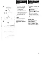 Preview for 27 page of Sony MHC-C70 Operating Instructions Manual