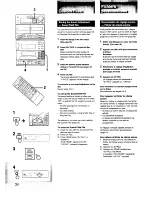 Предварительный просмотр 34 страницы Sony MHC-C70 Operating Instructions Manual