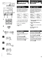 Предварительный просмотр 41 страницы Sony MHC-C70 Operating Instructions Manual