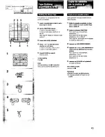 Предварительный просмотр 45 страницы Sony MHC-C70 Operating Instructions Manual