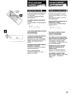 Preview for 63 page of Sony MHC-C70 Operating Instructions Manual