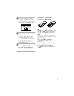 Preview for 5 page of Sony MHC-D60 Operating Instructions Manual