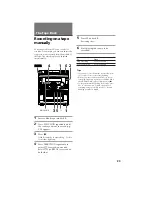 Предварительный просмотр 23 страницы Sony MHC-D60 Operating Instructions Manual