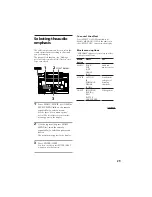 Предварительный просмотр 29 страницы Sony MHC-D60 Operating Instructions Manual