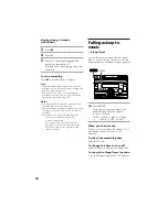 Предварительный просмотр 34 страницы Sony MHC-D60 Operating Instructions Manual