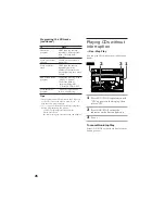 Preview for 26 page of Sony MHC-D90AV Operating Instructions Manual