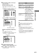 Предварительный просмотр 27 страницы Sony MHC-DP1000D Operating Instructions Manual