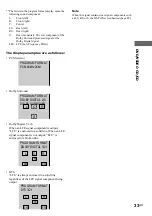 Предварительный просмотр 33 страницы Sony MHC-DP1000D Operating Instructions Manual