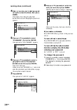 Предварительный просмотр 38 страницы Sony MHC-DP1000D Operating Instructions Manual